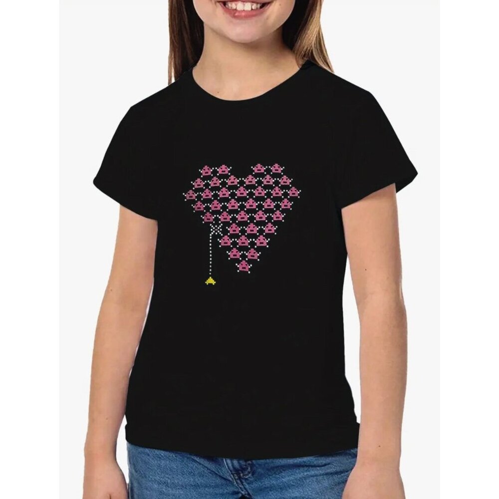 Spotted Zebra Toddler Girls Pixel Graphic Tee Size 4T